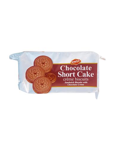 Amulya Chocolate Short Cake Creme Biscuits 160 g