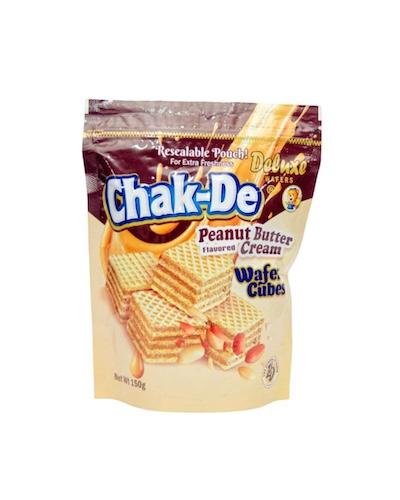 Chak De Wafer Cubes Peanut Butter Cream Resealable Pouch 150 g