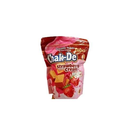 Chak De Wafer Cubes Strawberry Cream Resealable Pouch 150 g