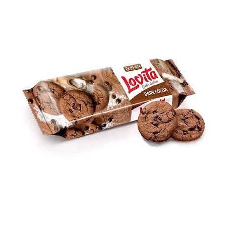 Roshen Lovita Classic Cookies Dark Cocoa 150 g