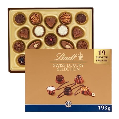 Lindt Swiss Luxury Selection Chocolate 193 g