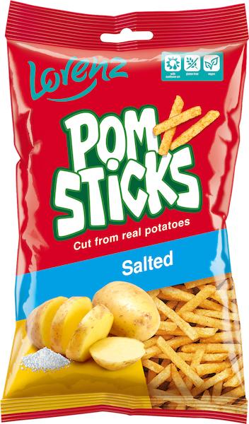 Lorenz Pom Sticks Salted 85 g