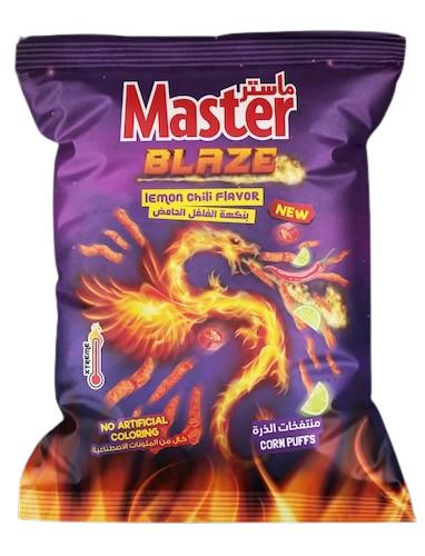 Master Blaze Lemon Chilli Flavor Corn Puffs 42 g