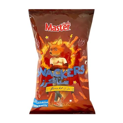 Master Snacker Flamin Hot Corn Puffs 85 g