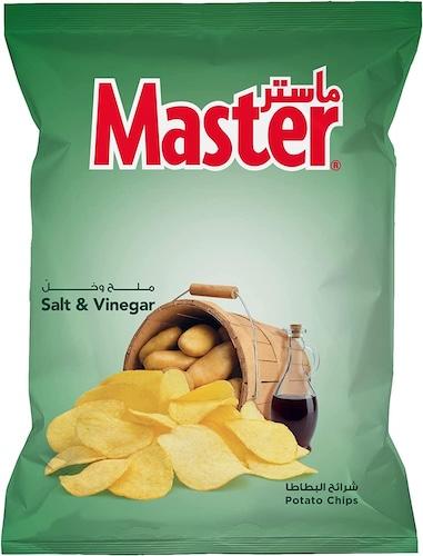 Master Potato Chips Salt & Vinegar 37 g