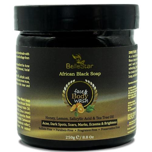 BelleStar African Black Soap 250 g