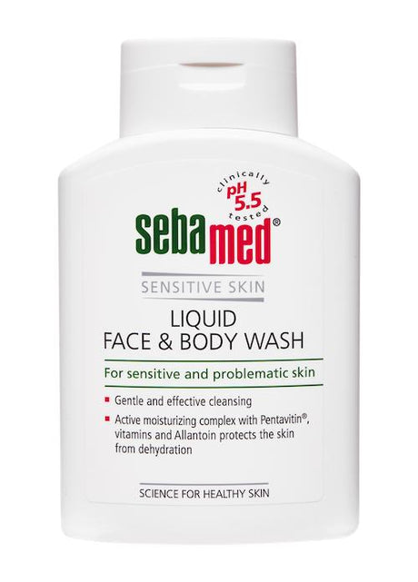 Sebamed Liquid Face & Body Wash For Sensitive & Problematic Skin 500 ml