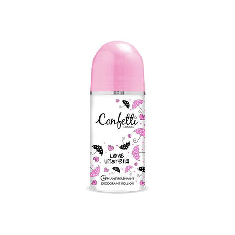 Confetti London Anti-Perspirant Deodorant Roll On Love Umbrella 50 ml