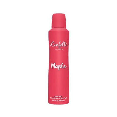 Confetti London Perfumed Deodorant Body Spray Maple 250 ml