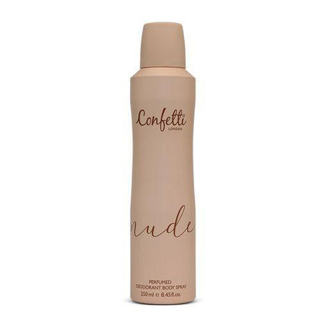 Confetti London Perfumed Deodorant Body Spray Nude 250 ml