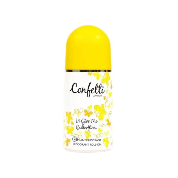 Confetti London Anti-Perspirant Deodorant Roll On U Give Me Butterflies 50 ml