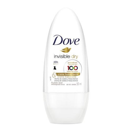 Dove Anti-Perspirant Deodorant Roll On Invisible Dry Moisturising Cream White Freesia & Violet Flower 40 ml