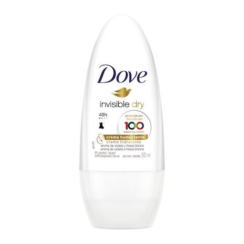 Dove Anti-Perspirant Deodorant Roll On Invisible Dry Moisturising Cream White Freesia & Violet Flower 40 ml