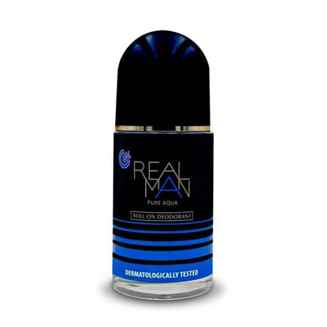 Real Man Deodorant Roll On Pure Aqua 50 ml