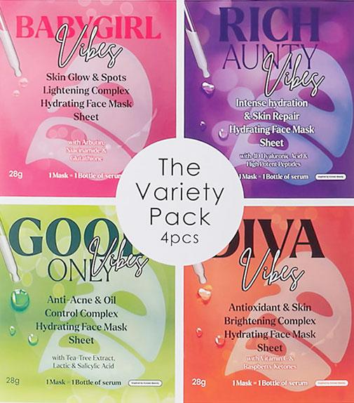 L'Avyanna Variety Pack Face Mask 28 g x4