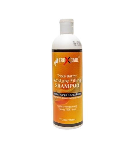 Eroxcare Triple Butter Moisture Filling Shampoo Jojoba, Mango & Shea Butter 450 ml