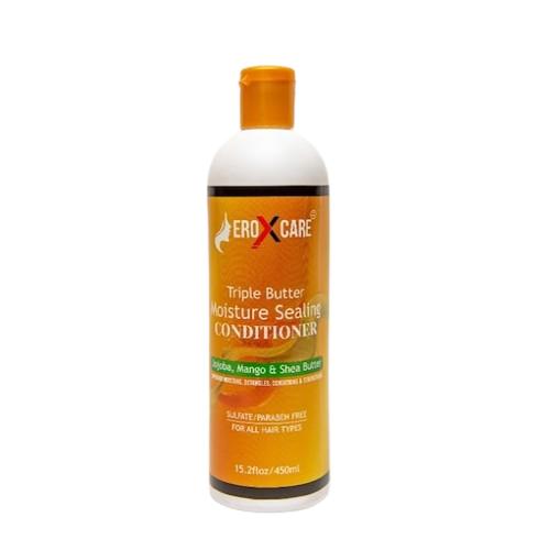 Eroxcare Triple Butter Moisture Sealing Conditioner Jojoba, Mango & Shea Butter 450 ml