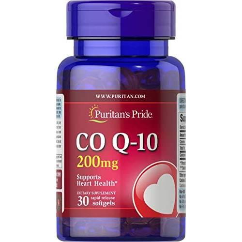 Puritan's Pride CoQ 10 200 mg x30 Soft Gels