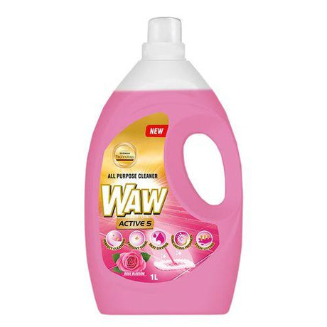 WAW Active 5 in 1 All Purpose Cleaner Rose Blosom 1 L