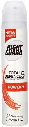 Right Guard Deodorant Spray Total Defence 5 Power+ 250 ml