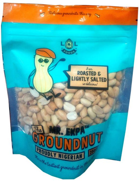 Mr. Ekpa Groundnut Roasted & Salted Sachet 250 g