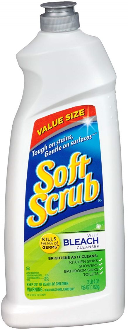 Soft Scrub With Bleach Cleanser 1 L