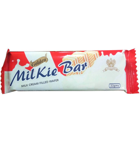 Golden Milkie Bar Milk Cream Filled Wafer 22 g