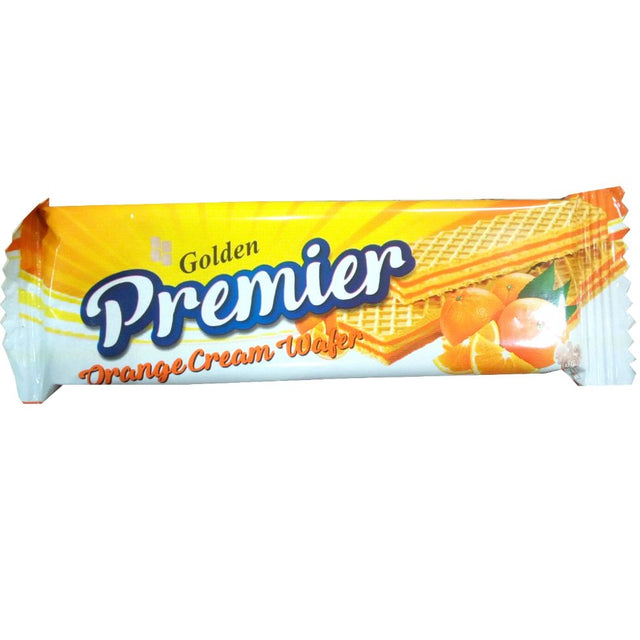 Golden Premier Orange Cream Wafer 22 g x12