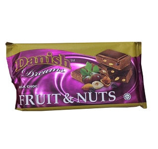 Danish Dreams Milk Chocolate Fruit & Nuts 140 g