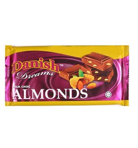 Danish Dreams Milk Chocolate Almonds 140 g