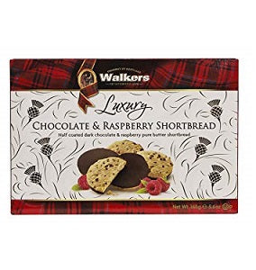 Walkers Luxury Chocolate & Raspberry Shortbread 160 g