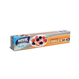 Novax Large Freezer Bags 3 L x20