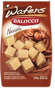 Balocco Wafers Biscuits Hazelnut 250 g