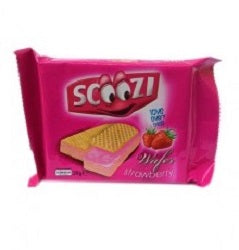 Scoozi Wafer Strawberry 39 g x12