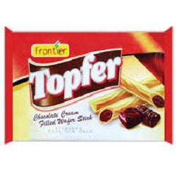 Frontier Topfer Chocolate Cream Filled Wafer Stick 120 g