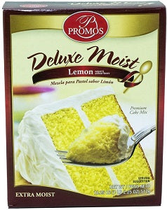 Promos Premium Cake Mix Deluxe Moist Lemon 468 g