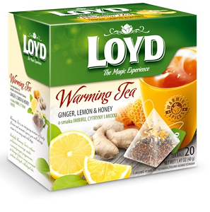 Loyd Warming Tea Ginger, Lemon & Honey 40 g x20