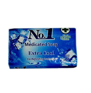 No.1 Medicated Soap Extra Cool 120 g x6