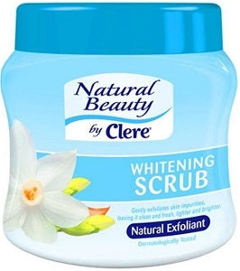 Clere Natural Beauty Whitening Scrub Natural Exfoliant 500 ml