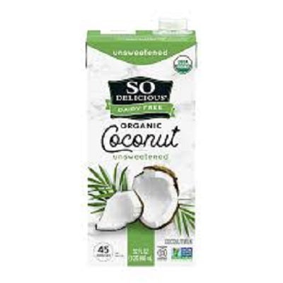 So Delicious Dairy Free Organic Coconut Milk Unsweetened 946 ml