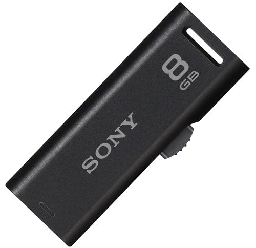 Sony MicroVault Slide Flash Drive 8 GB - Black