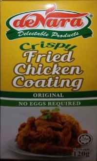 DeNara Fried Chicken Coating No Egg Required Original 120 g