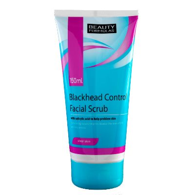 Beauty Formulas Facial Scrub Blackhead Control Clear Skin 150 ml