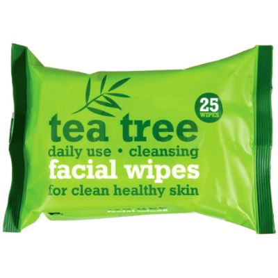 Tea Tree Facial Wipes x25