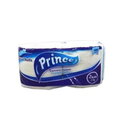 Banrut Rolls Prince Luxury Toilet Tissue 2 Ply 2 Rolls