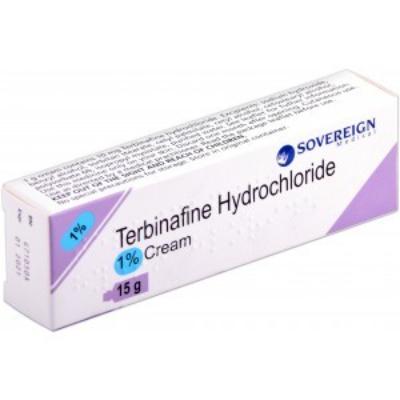 Sovereign Terbinafine Hydrochloride Anti-Fungal Cream 15 g