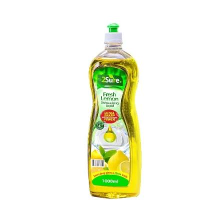 2Sure Dish Washing Liquid Fresh Lemon 1 L Supermart.ng