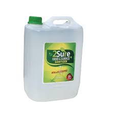 2Sure Hand & Surface Sanitiser 4.5 L Supermart.ng