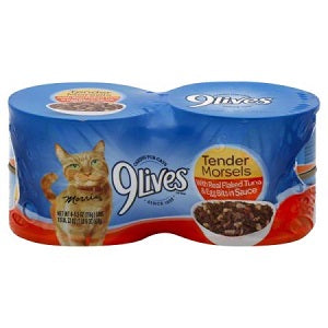 9 Lives Tender Morsels With Real Flaked Tuna 624 g Supermart.ng