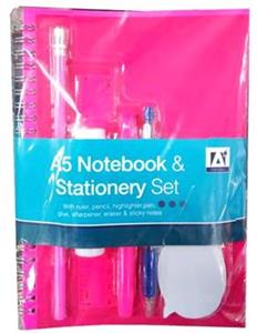 A5 Notebook & Stationery Set Supermart.ng